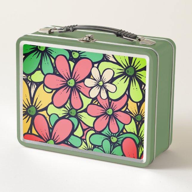 Floral de Retro Sixties  (Anverso)