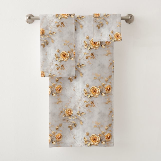 Floral de Rosas Pearl Gold (In situ)