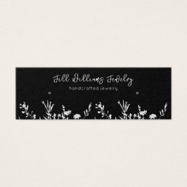 Floral de tierra ・ Tarjeta de visualización de los