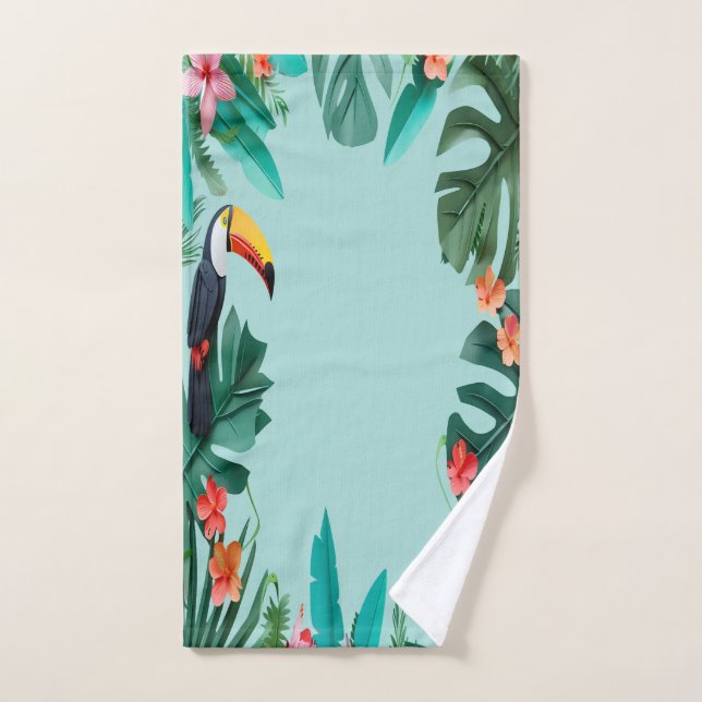 Floral de verano (Toalla de mano)