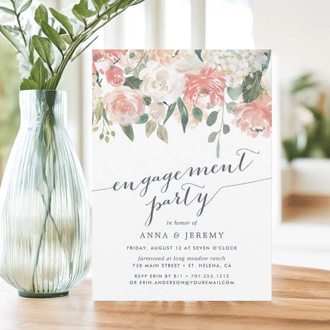 Floral de verano medio | Invitación de la Parte de (Subido por el creador)