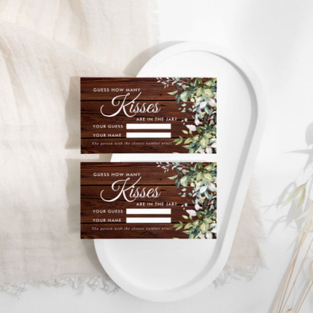 Floral de verdor cuántas besos duchan tarjeta de j (Subido por el creador)