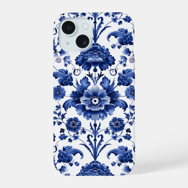 Floral Delft Blue (Reverso )