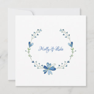 Floral Design in Blue for a Spring Outdoor Event