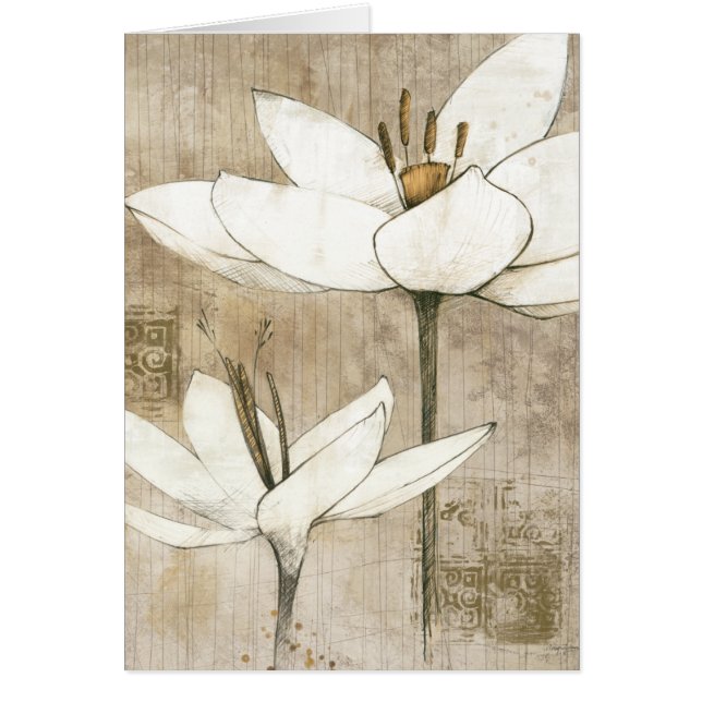 Floral dibujado por el lápiz (Frente)