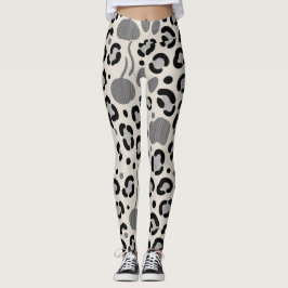 "Floral Elegance Leggings - Ai design