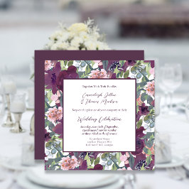 Floral elegante | Invitación a la boda de Garland 
