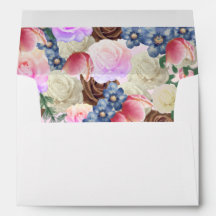 FLORAL ELEGANTE ROSA RÚSTICA, MARRÓN, BODA BEIGE