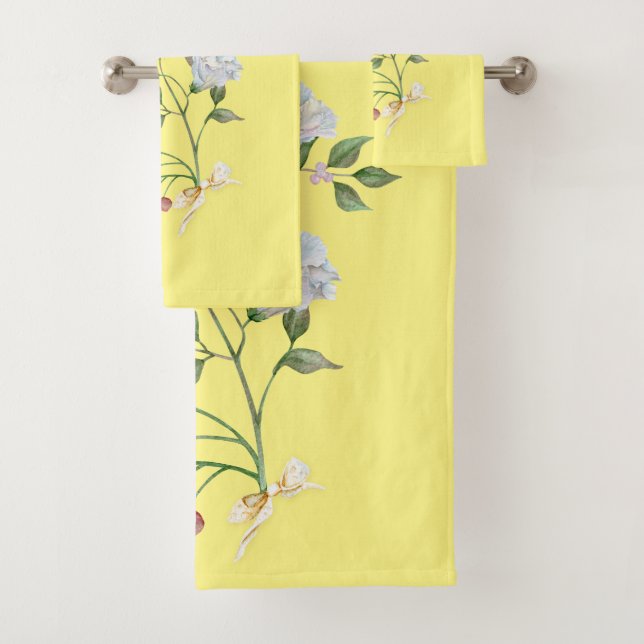 Floral en Amarillo Suave (In situ)