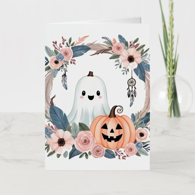 Floral Fall Halloween (Anverso)