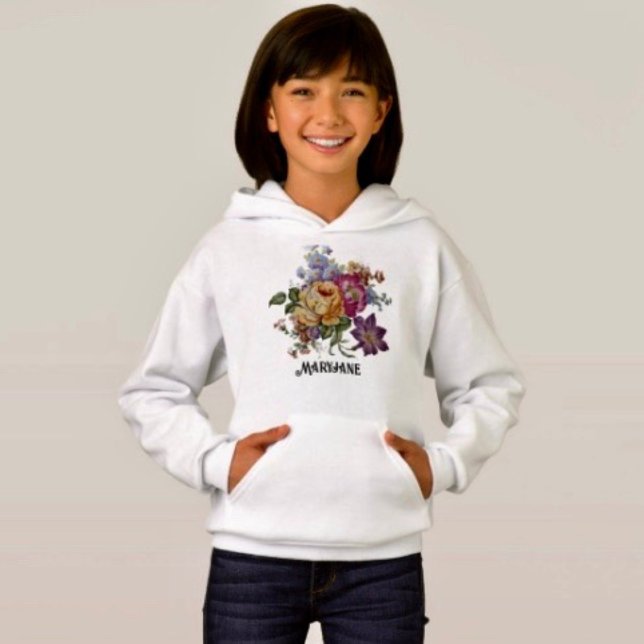 Floral  Fantasy Hoodie (Subido por el creador)