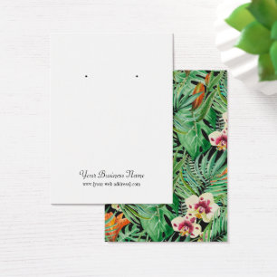 Floral Foliage Tropical Sale Tarjeta de Personaliz