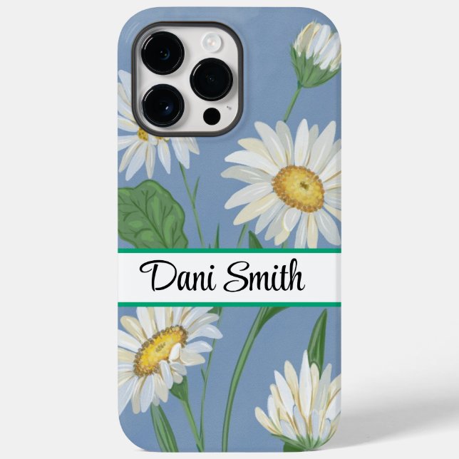 Floral funda iPhone 14 Pro Max personalizada (Reverso )