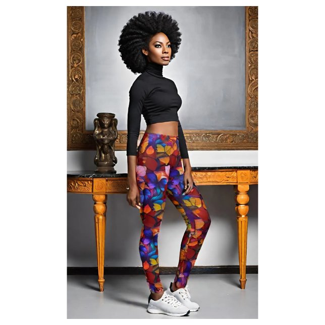 Floral Fusion Leggings (Subido por el creador)