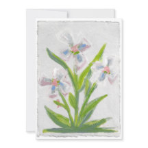 Floral Gracias tarjeta