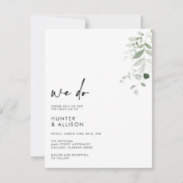 Floral Hacemos Invitación de Boda