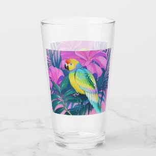 Floral/hawaiano/tropical/loro