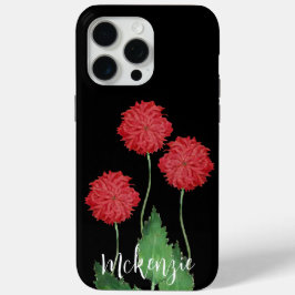 Floral Heirloom Exotic Black Iphone 5 funda