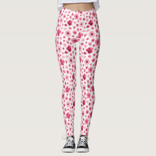 Floral leggings