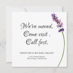Floral Nueva tarjeta de Invitación plana móvil res
