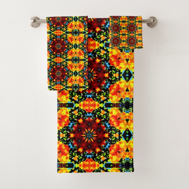 Floral Orange (In situ)