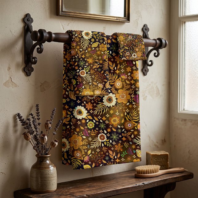 Floral otoño dorado (Subido por el creador)