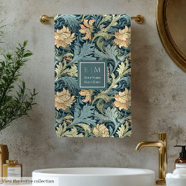 Floral personalizada estilo Morris inspirada en la