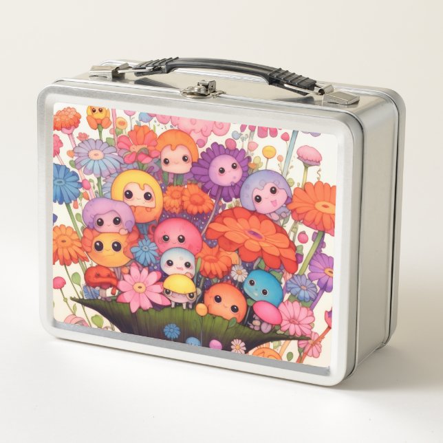 Floral personalizado, colorido, lindo (Anverso)