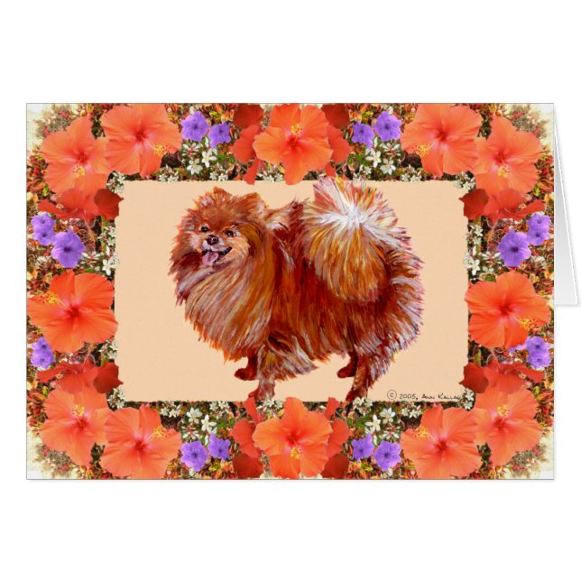 Floral Pomerania (Anverso (Horizontal))