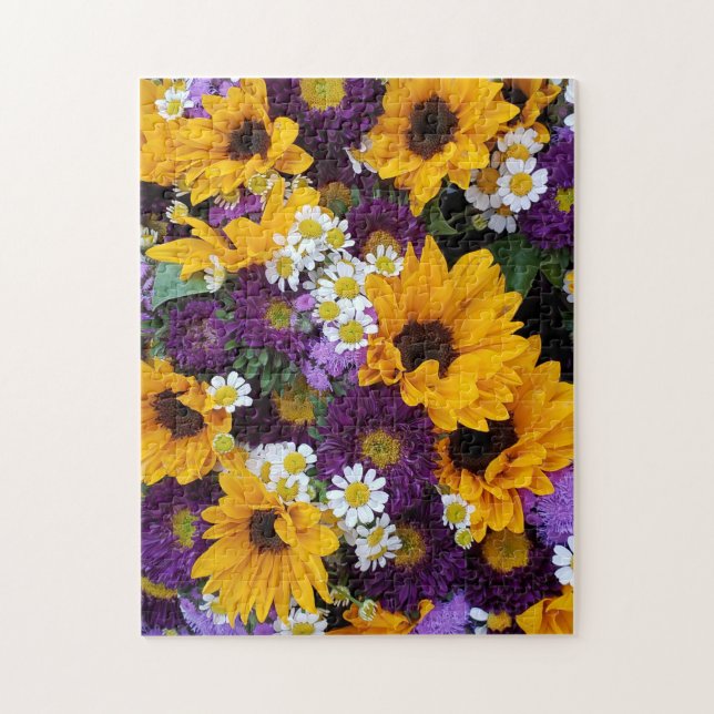 Floral Puzzle (Vertical)