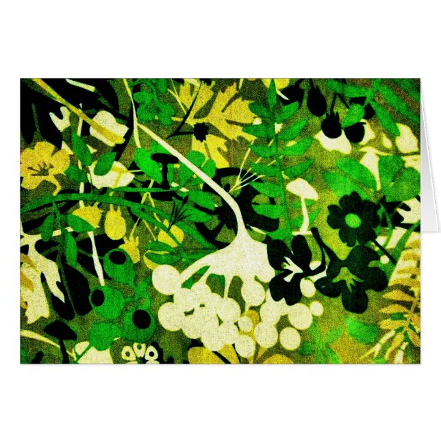 Floral retro Wacky 1 (Anverso (Horizontal))