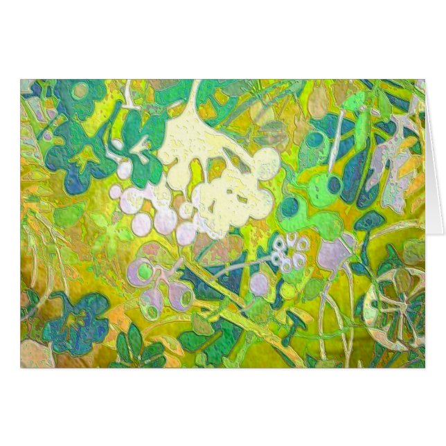 Floral retro Wacky 2 (Anverso (Horizontal))