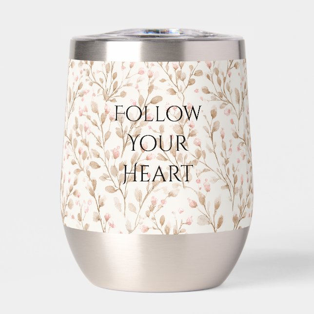 Floral Rosa Beige Rosado (Frente)