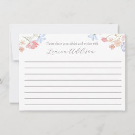 Floral rosa FLowers Hermosas tarjetas de consejo f