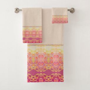 Floral Rosa Y Apricot