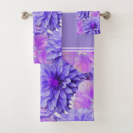 Floral Rosa y Purpura