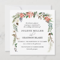 Floral Rústico | Boda Botánica de Invierno