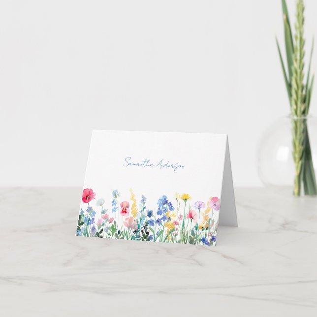 Floral silvestre personalizada (Anverso)