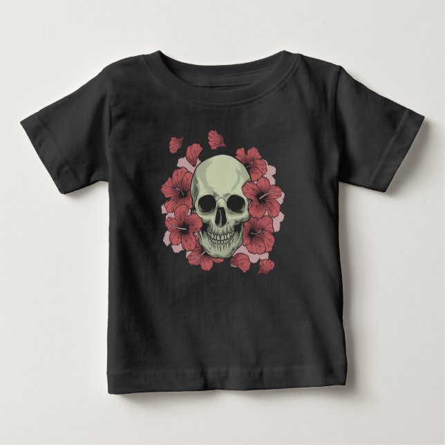 Floral Skull Dia de los Muertos | Camisa (Anverso)