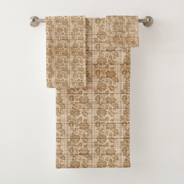 Floral Sobre Madera Popular Vintage Popular (In situ)