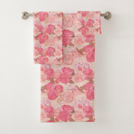 Floral Sobre Madera Popular Vintage Popular