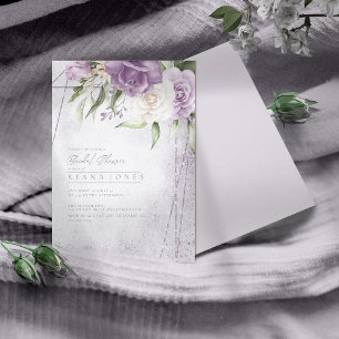Floral Sparkles Boda Bridal Shower Mauve ID889