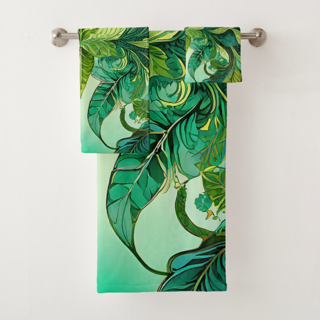 Floral tropical decorativa (In situ)