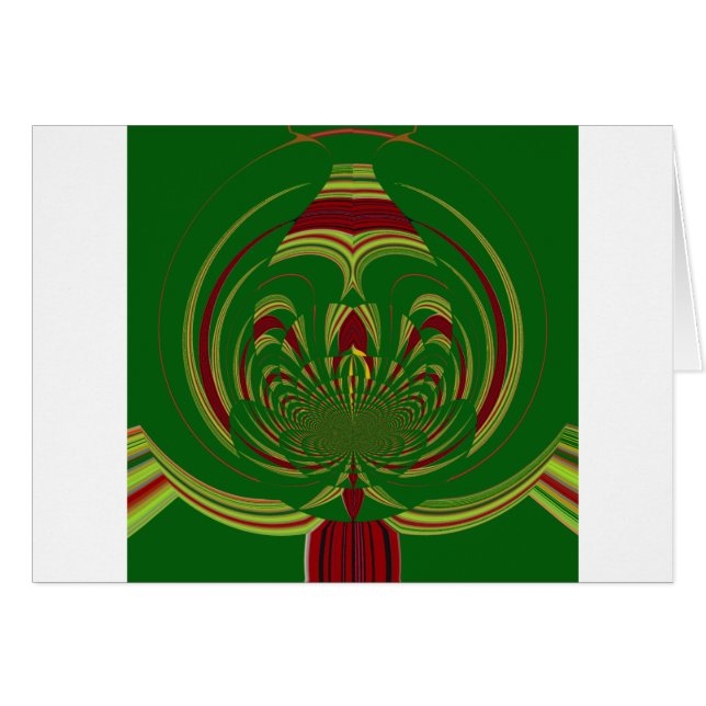 Floral verde (Anverso (Horizontal))