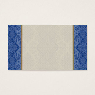 Floral vintage en azul medio