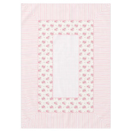 Floral vintage, líneas y manteles de puntos 60"x84