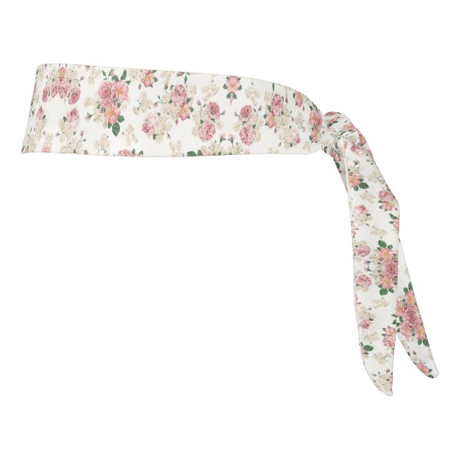 Floral vintage sobre blanco (Girar 90)