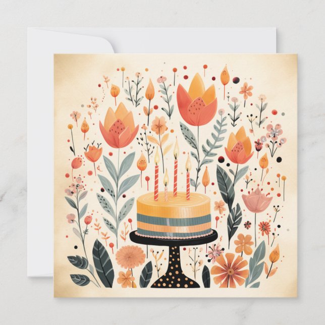 Floral Whimsy: deseos florecientes (Anverso)