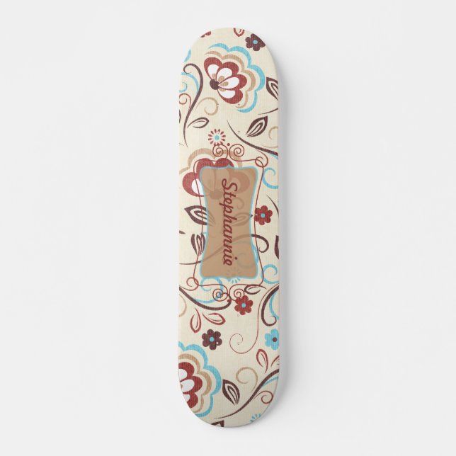 Floral Wonders Comp Skateboard (Anverso )