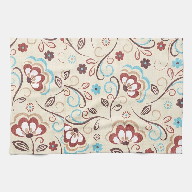 Floral Wonders Kitchen Toalla (Horizontal)